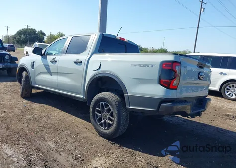 2024 Ford Ranger Xlt z USA, uszkodzony, nr VIN 1FTER4GHXRLE29561